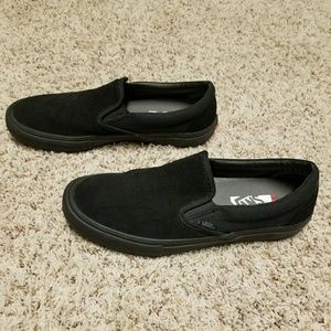 Mens Black Suede Vans